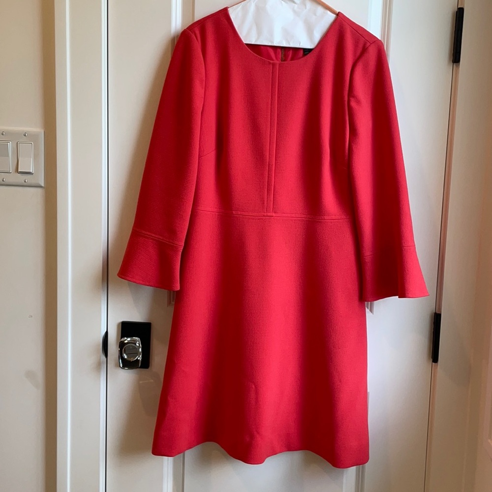 J.Crew Coral A-Line Dress